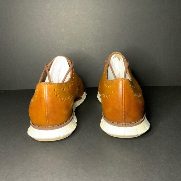 Cole Haan Zerogrand Wingtip Oxford| Men\'s Size 10| British Tan| New